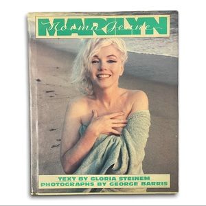 Marilyn by Gloria Steinem & George Barris Hardcover Coffee Table Book Norma Jean